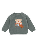 Bebe - MATEO BEAR KNITTED JUMPER
