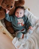 Bebe - MATEO BEAR KNITTED JUMPER