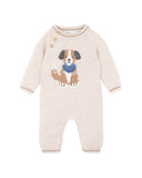 Bebe - OTTO ORGANIC KNITTED LS ROMPER