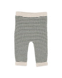Bebe - OTTO STRIPE ORGANIC KNITTED LEGGINGS