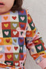Kapow KIds - Heart Checkerboard Drop Waist Dress