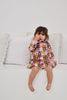 Kapow KIds - Heart Checkerboard Drop Waist Dress