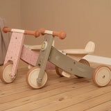 Little Dutch - Wooden Tricycle - Olive