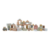 Little Dutch - Little Farm Wooden Building Blocks 50 Pieces