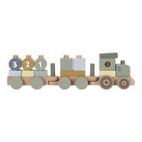 Little Dutch - Wooden Stacking Train Tractor
