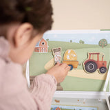 Little Dutch - Little Farm Magnetic Playboard Kids Game