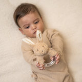 Little Dutch - Baby Bunny Soft Ring Rattle Bunny Baby Toy