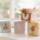 Little Dutch - Soft Cubes Set - Fairy Garden