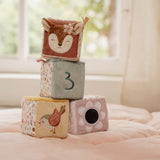 Little Dutch - Soft Cubes Set - Fairy Garden