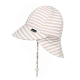 Bedhead Hats - Legionnaire Flap Sun Hat - Natural Stripe