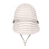 Bedhead Hats - Legionnaire Flap Sun Hat - Natural Stripe