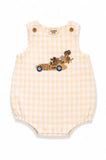 Confetti  Kidz - Little Racer Gingham Romper