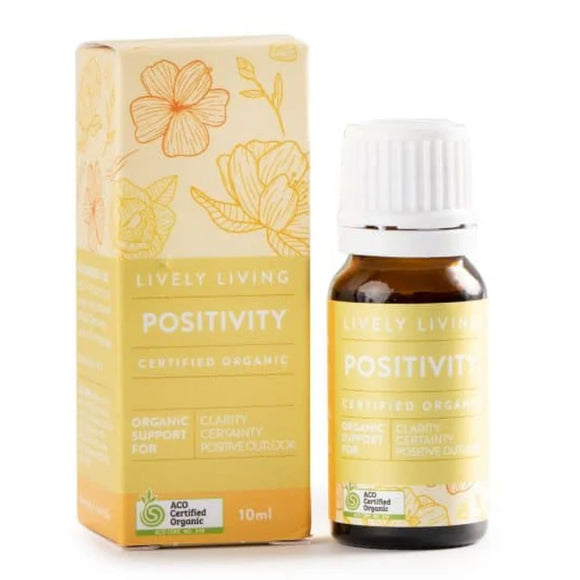 Lively Living - Positivity Organic Essential Oil 10ml