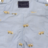 Korango - Embroidered Truck Chambray Overall Light