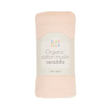 All4Ella - Muslin Swaddle - Baby Pink