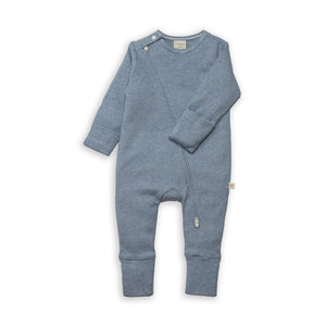 Tiny Twig - Zipsuit L/S - Sapphire Stripes