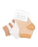 Minihaha - 3 PK SOCKS - MIXED NEUTRALS
