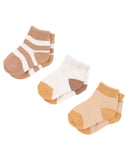 Minihaha - 3 PK SOCKS - MIXED NEUTRALS