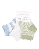 Minihaha - 3 PK SOCKS - BLUES & GREENS
