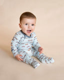 Bebe - ALVIN CAR ORGANIC LS ZIPSUIT