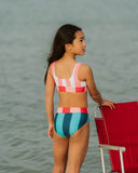 Minihaha - ASTRID MULTI STRIPE 3 PIECE SWIM SET 8-16Y