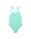 Minihaha - SELENA HIBISCUS AQUA SWIMSUIT