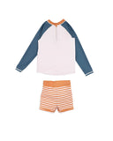 Minihaha - HARVEY LS RASHIE & TRUNK SET