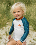 Minihaha - HARVEY LS RASHIE & TRUNK SET