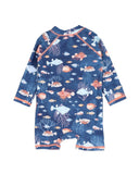 Minihaha - AIDEN PRINT LS RASH SUIT