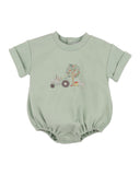 Bebe - SCOUT ORGANIC TRACTOR OVERSIZED BODYSUIT