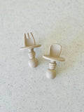 Cuddle Bug & Co - Mini Cutlery Set Almond