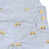 Korango - Embroidered Truck Chambray Overall Light