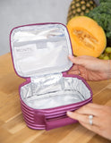 MontiiCo - Mini Insulated Lunch Bag - Ruby