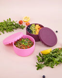 MontiiCo - Silicone Scallop Bowl - Floss