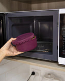 MontiiCo - Silicone Scallop Bowl - Ruby