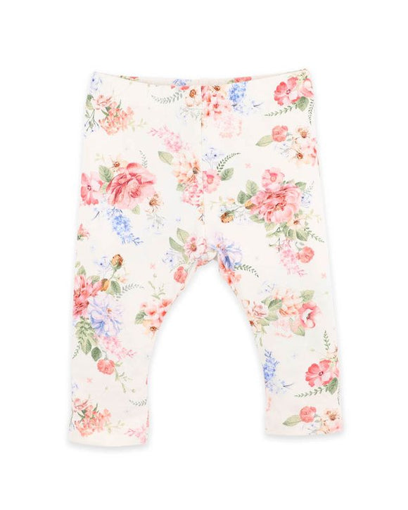 Bebe - ANYA BLOOM ORGANIC LEGGINGS