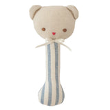 Alimrose - Ted Stick Rattle Chambray Stripe