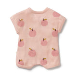 Wilson & Frenchy - Just Peachy Organic Knitted Growsuit