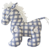 Alimrose - Jointed Pony 22cm Chambray Check