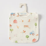 Jiggle & Giggle - Barnyard Jersey Bib Set of 2