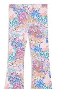 Milky - Patchwork Flared Leggings