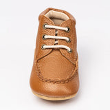 Fawn & Finch - Brooks Tan Leather Lace Up Boot
