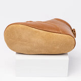 Fawn & Finch - Brooks Tan Leather Lace Up Boot