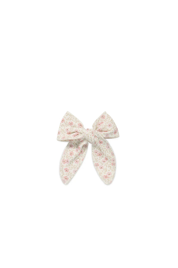 Jamie Kay - Organic Cotton Bow - Emmy Egret