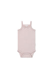 Jamie Kay - Organic Cotton Modal Singlet Bodysuit - Tulip Marle