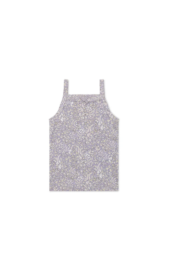 Jamie Kay - Organic Cotton Singlet - April Lilac