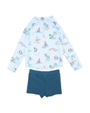 Minihaha - NIKOLAI LS RASHIE & TRUNK SET