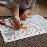 HeyDoodle - Aussie Icons Classic Colouring & Doodle Mat