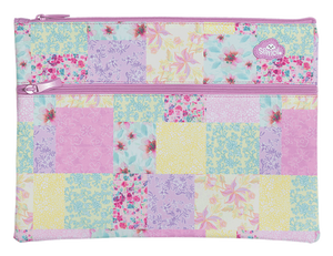 Spencil - A4 Twin Zip Pencil Case - Blooming Beauty