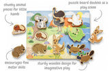 Eleganter - BUSH BUDDIES AUSTRALIAN ANIMALS WOODEN CHUNKY PUZZLE